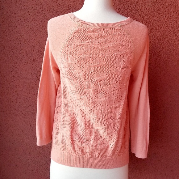 Anthropologie Empyren Pointelle Sweater - Picture 3 of 6